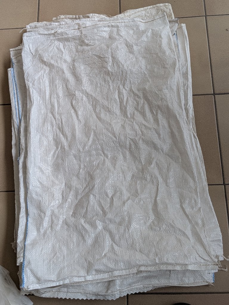 Zakken voor aardappelen , fruit , houtblokjes enz..., Tuin en Terras, Ophalen of Verzenden, Gebruikt