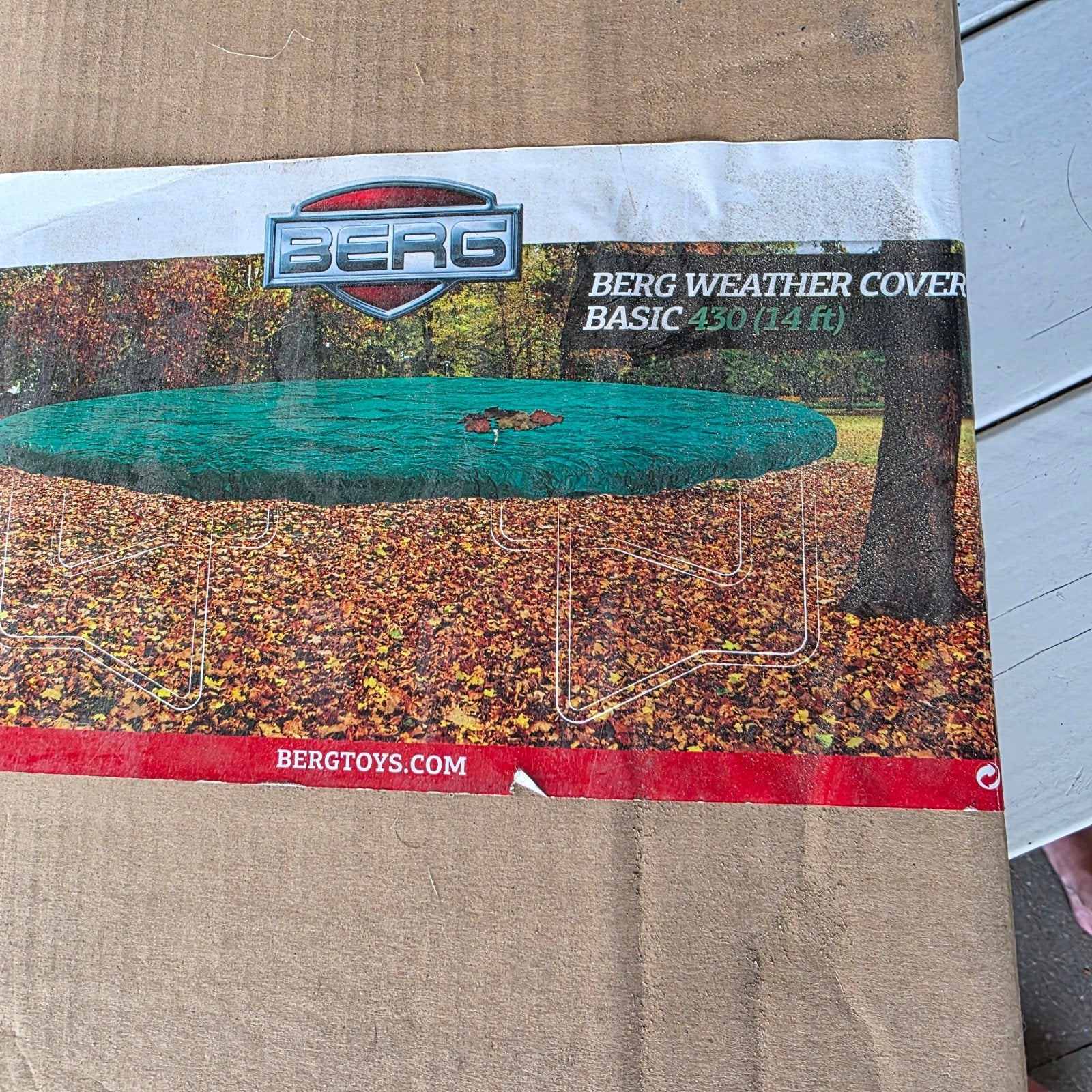 Trampoline bescherming Cover 430, nieuw, Enlèvement