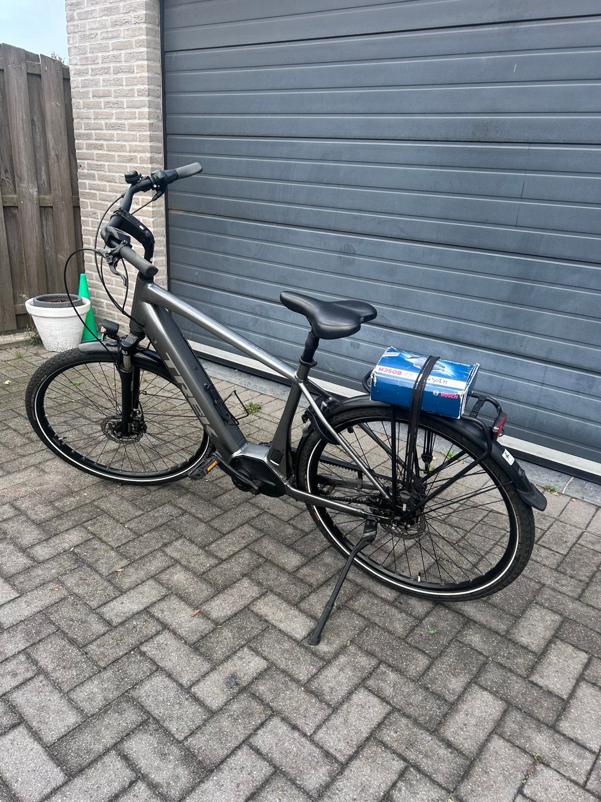 Elektrische fiets met bosch motor & riemaandrijving, Fietsen en Brommers, Ophalen, Zo goed als nieuw