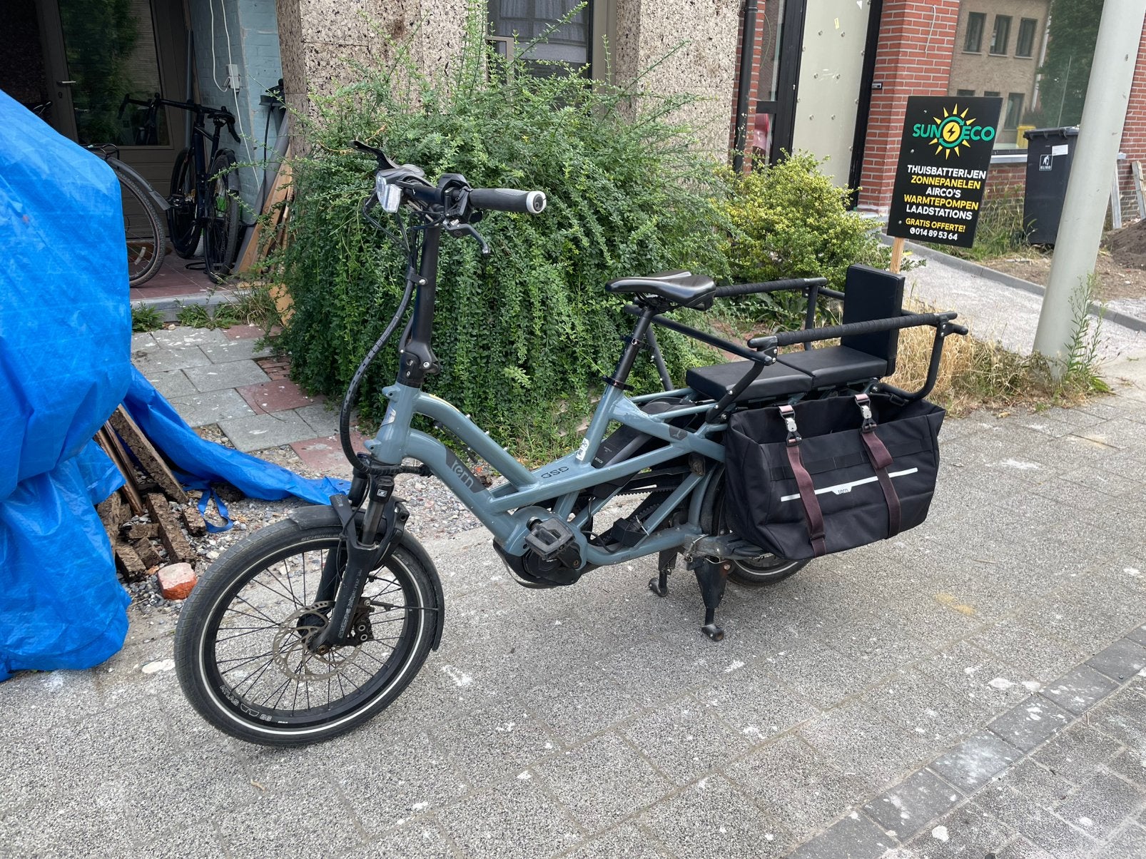 Tern GSD S00 cargo bike, Fietsen en Brommers, Fietsen | Vouwfietsen, Gebruikt, Deels opvouwbaar, Schijfrem, Ophalen