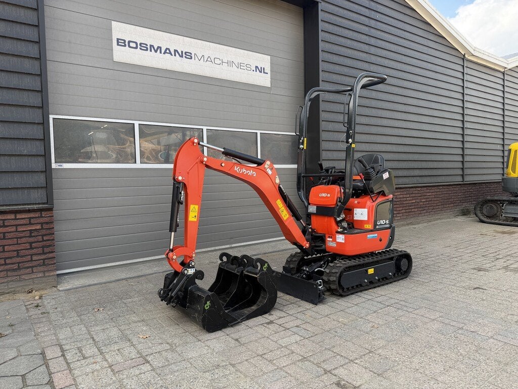 Kubota U10 minigraver DEMO 2023 10 uur €295 LEASE, Articles professionnels, Kubota Hol, Kbt_g.eu_market_surveillance@kubota.com