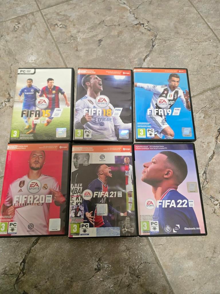 Fifa spellen, Ophalen