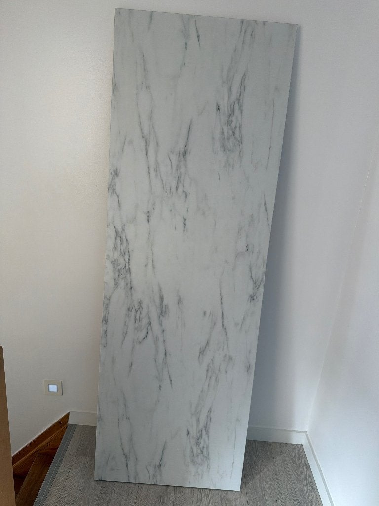 IKEA EKBACKEN Werkblad Marmer, Huis en Inrichting, Ophalen, Demontabel, Nieuw, IKEA