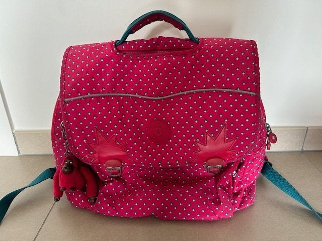 Boekentas Kipling, Handtassen en Accessoires, Tassen | Schooltassen, Aktetas of Boekentas, Ophalen of Verzenden, Roze, 30 tot 40 cm