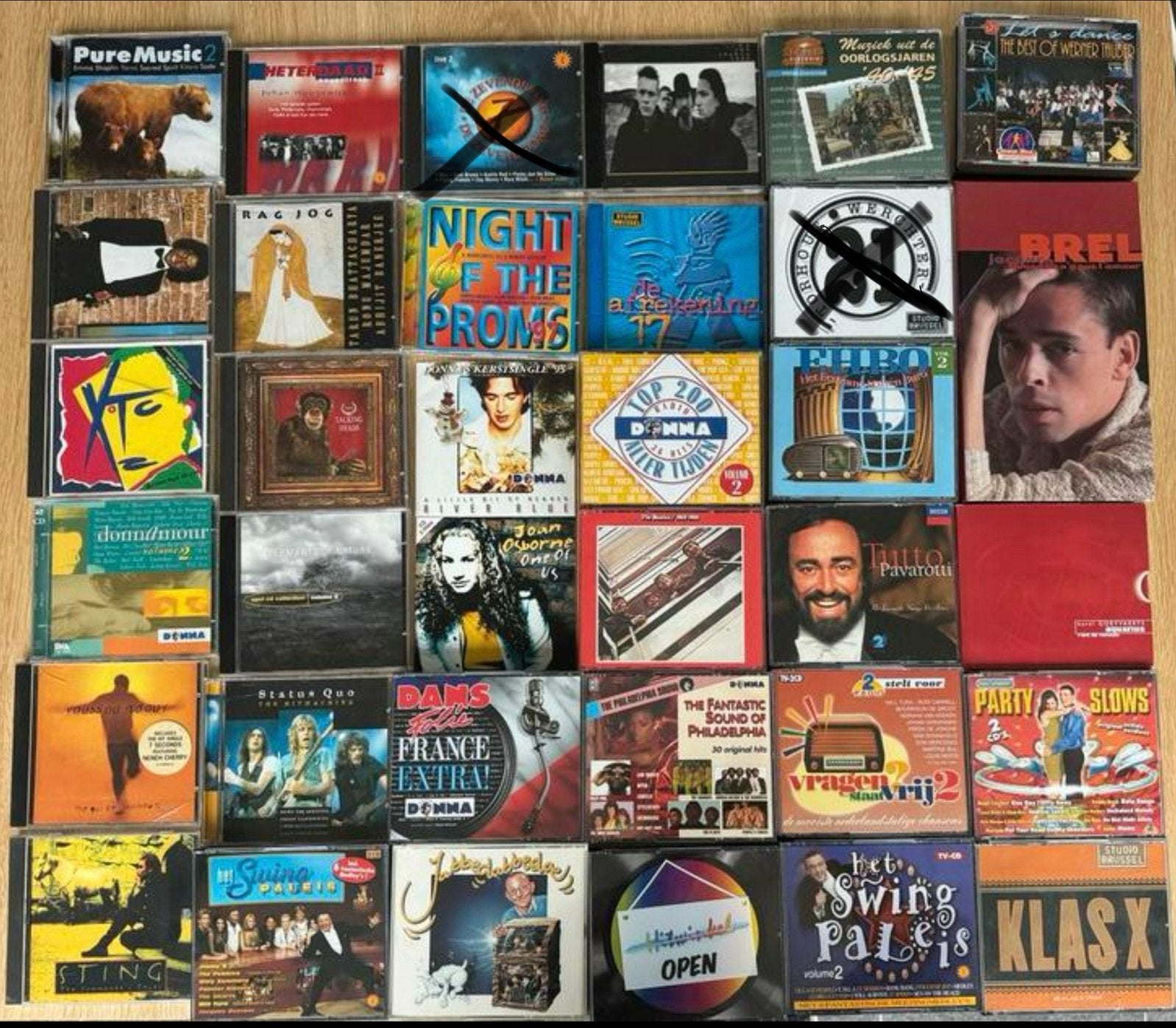 CD collectie ongeveer 400 stuks, Ophalen, Zo goed als nieuw