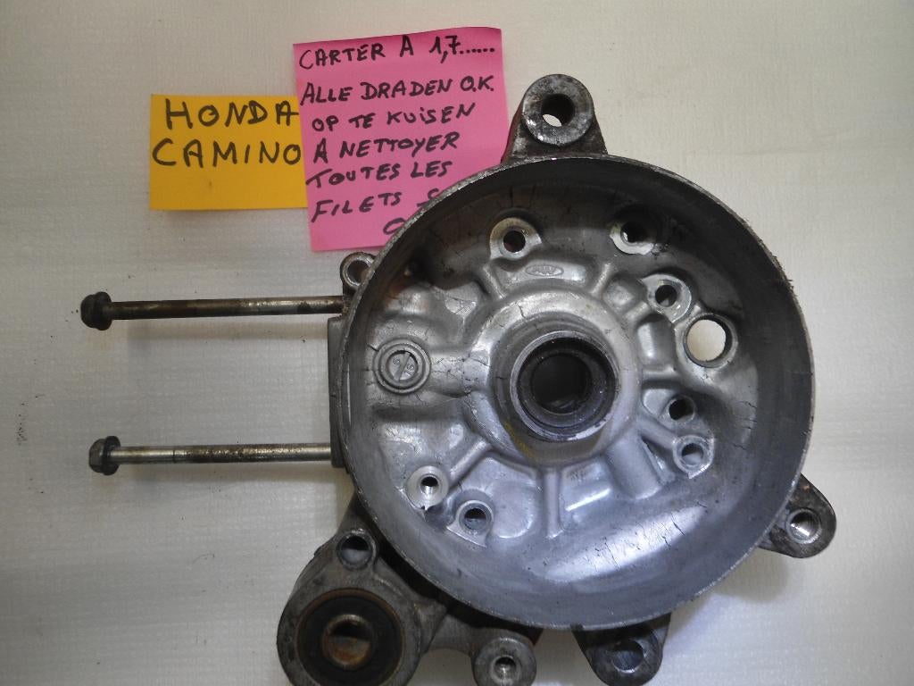 Honda camino : rechter carter, op te kuisen, Ophalen, Gebruikt, Blok, Honda Camino