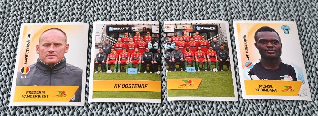 Panini Football 2014 / KV Oostende / Volledige ploeg, Verzenden, Nieuw, Poster, Plaatje of Sticker