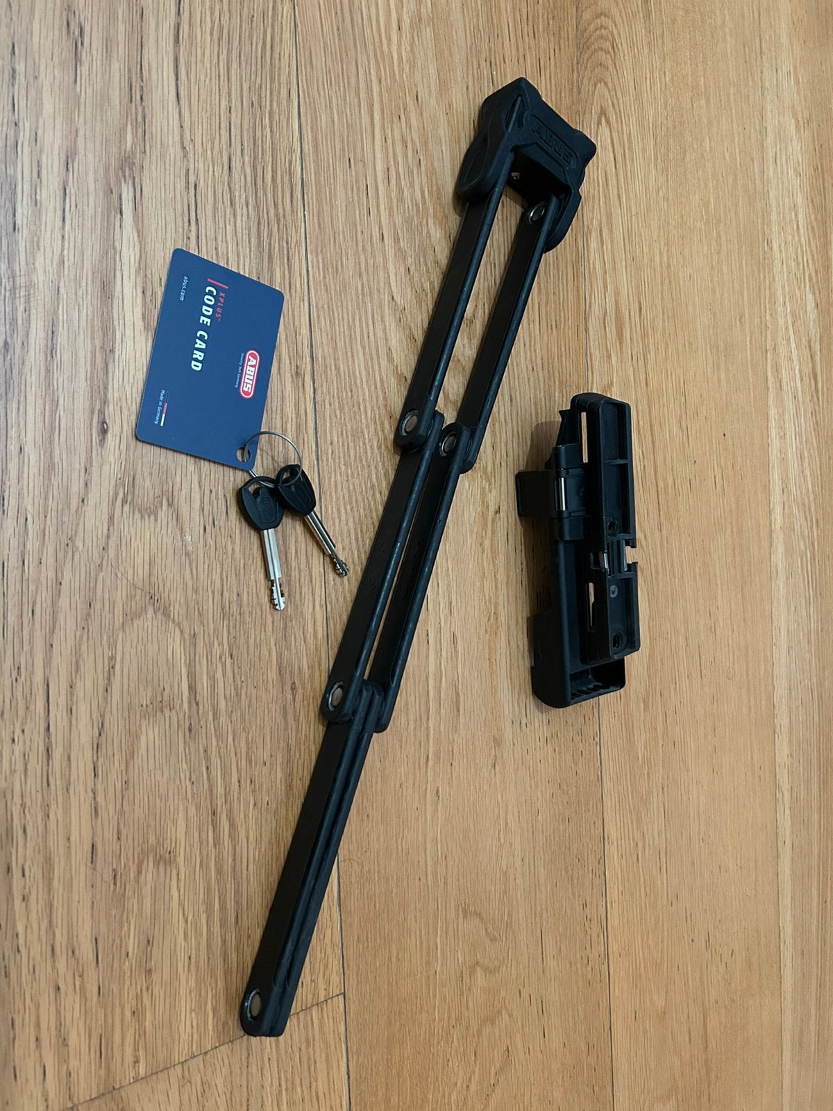 Antivol vélo ABUS pliable – Haute sécurité, Vélos & Vélomoteurs, Enlèvement ou Envoi, Comme neuf