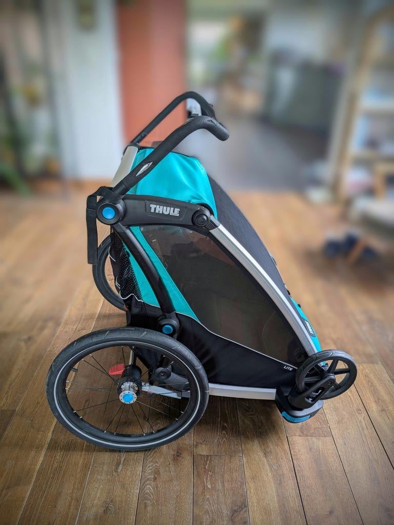 Thule Chariot lite 2, Ophalen, Opvouwbaar, Zo goed als nieuw, Thule / Chariot