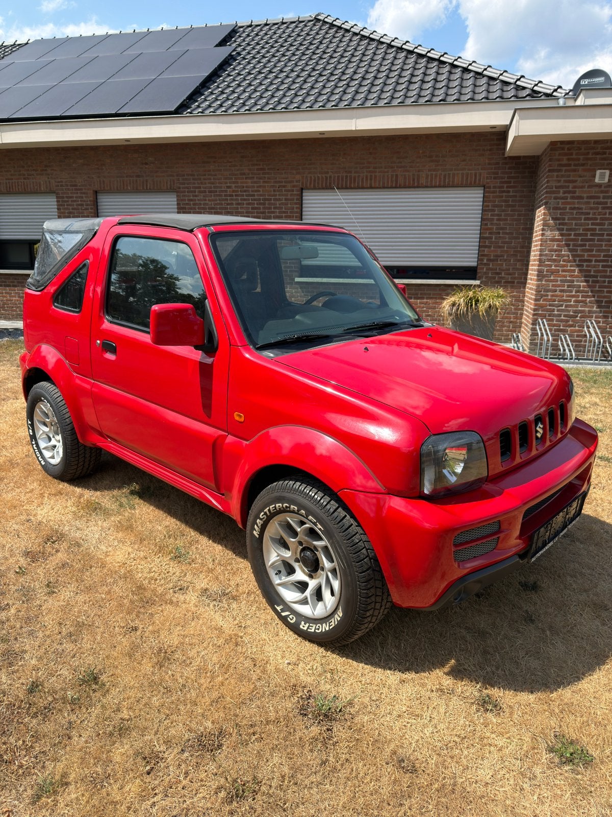 Suzuki Jimny Cabrio 4x4*Topstaat*72.000KM!*Gekeurd*, Auto's, Suzuki, 4 zetels, Elektrische ramen, Bedrijf, Handgeschakeld