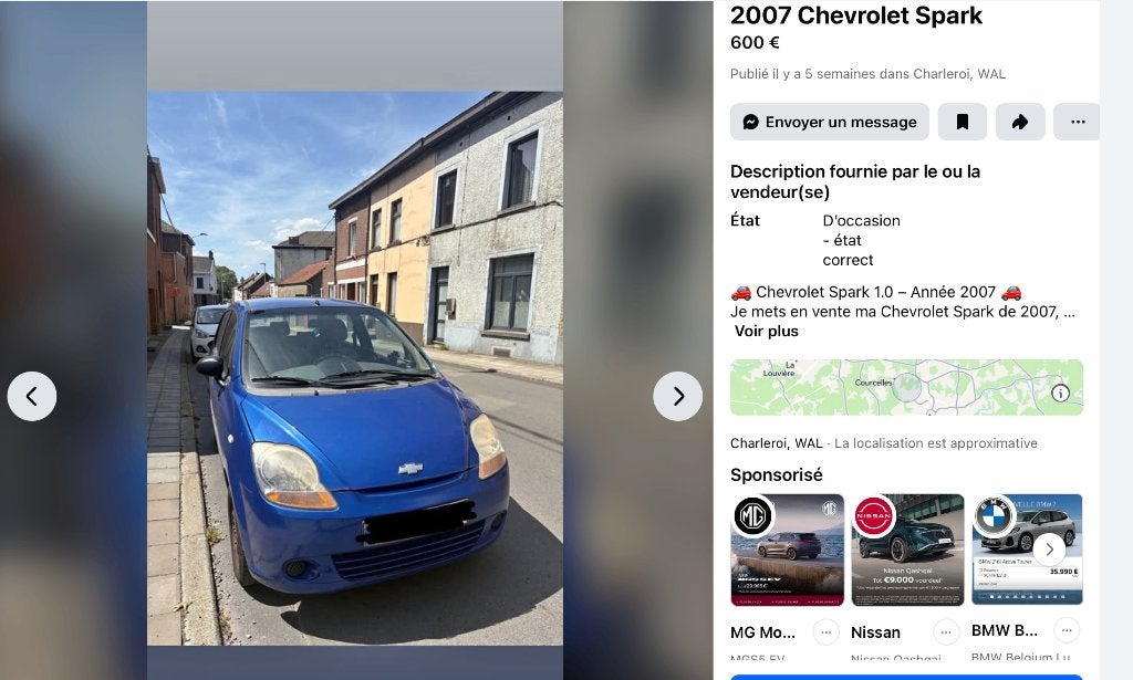 auto, Auto's, Chevrolet, Blauw, Bedrijf, Handgeschakeld, Berline