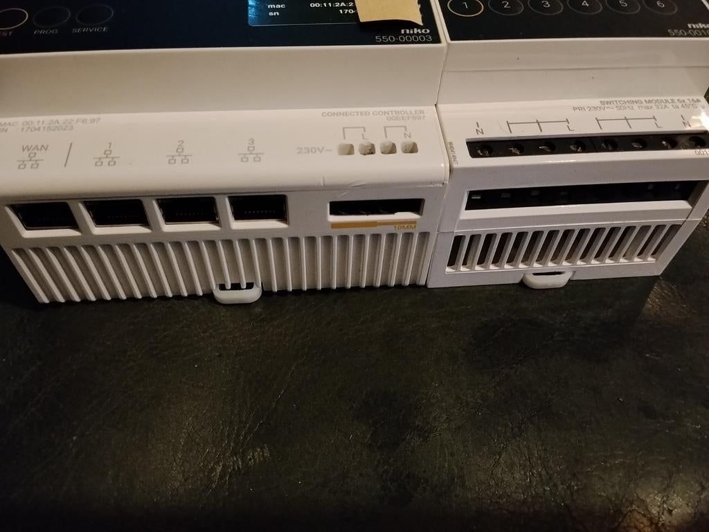 Niko home control 2, connected controller+schakel module, Ophalen of Verzenden