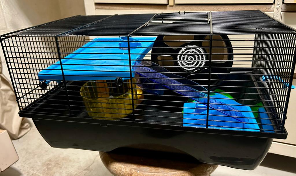 Hamsterkooi, Dieren en Toebehoren, Ophalen, Zo goed als nieuw, Kooi, Hamster