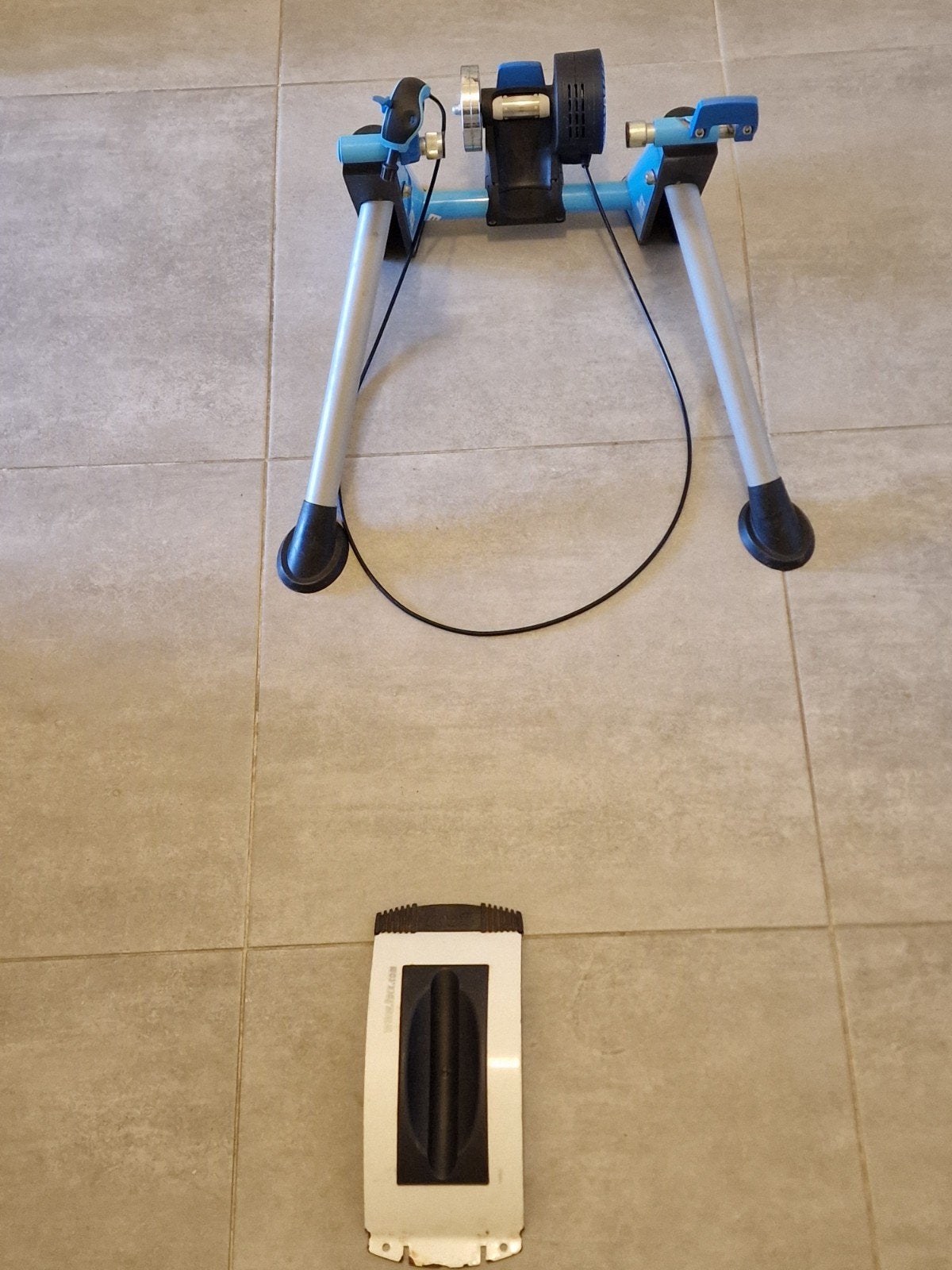 Tacx Blue Matic T2650 met voorwielverhoger, Sport en Fitness, Wielrennen, Ophalen, Gebruikt, Overige typen