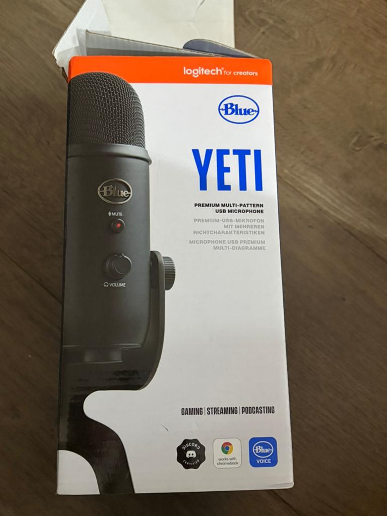 Yeti blue micro, Muziek en Instrumenten, Ophalen, Zo goed als nieuw