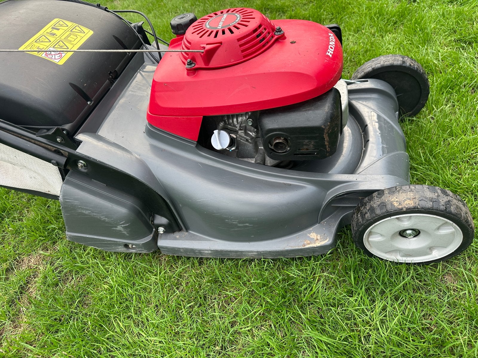 Grasmaaier Honda HRX 476 Roller, Tuin en Terras, Ophalen, Zo goed als nieuw