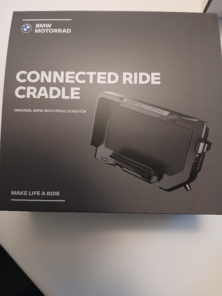 bmw connected ride cradle, Motoren, Accessoires | Overige, Ophalen of Verzenden, Zo goed als nieuw
