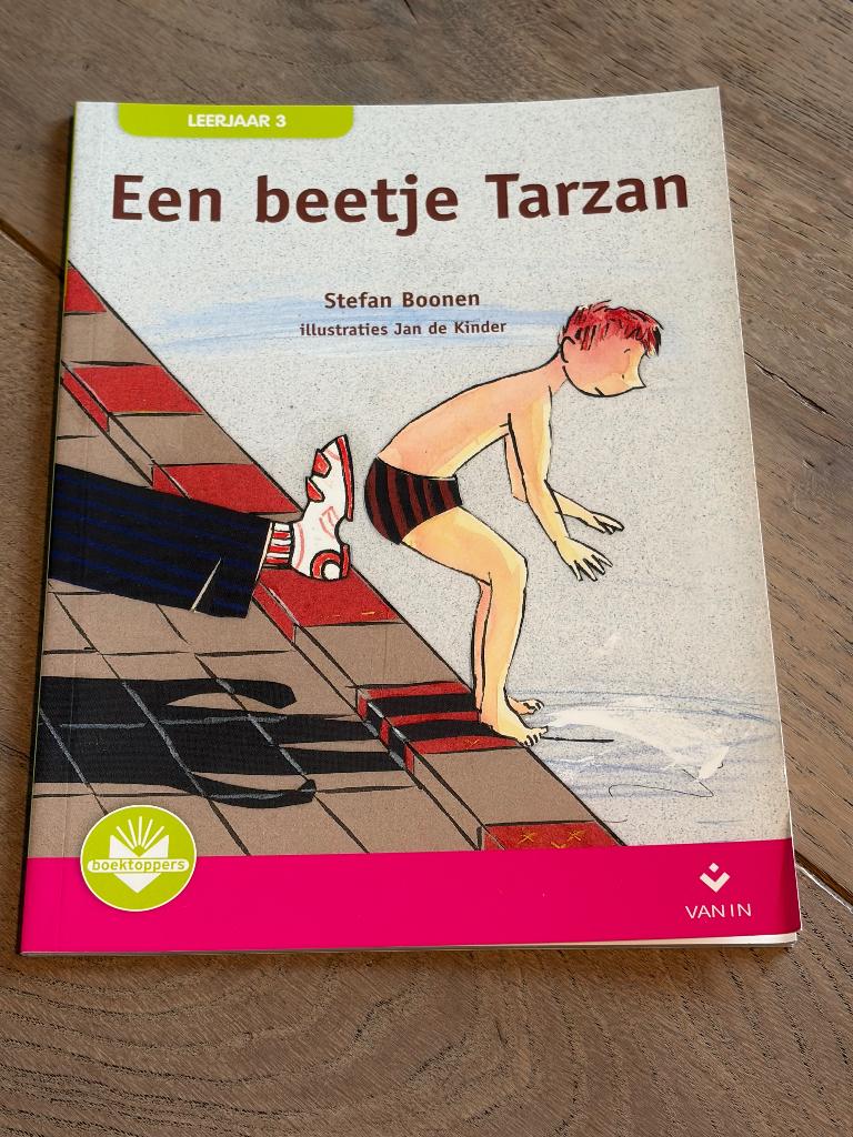 Boektoppers 3de leerjaar - Een beetje Tarzan, Boeken, Kinderboeken | Jeugd | onder 10 jaar, Ophalen of Verzenden, Gelezen, Fictie algemeen