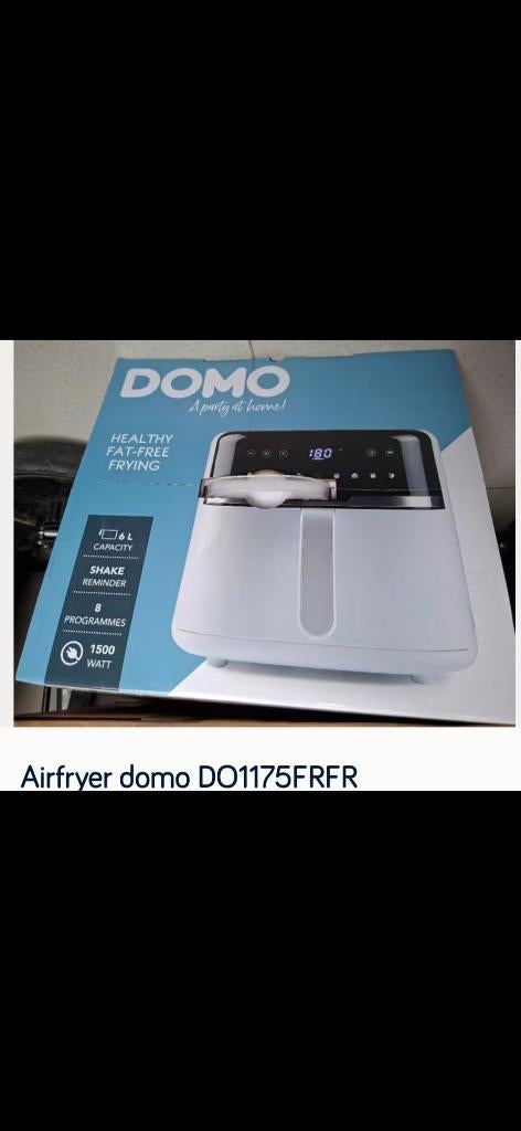 Domo airfryer, Ophalen of Verzenden, Nieuw, Airfryer