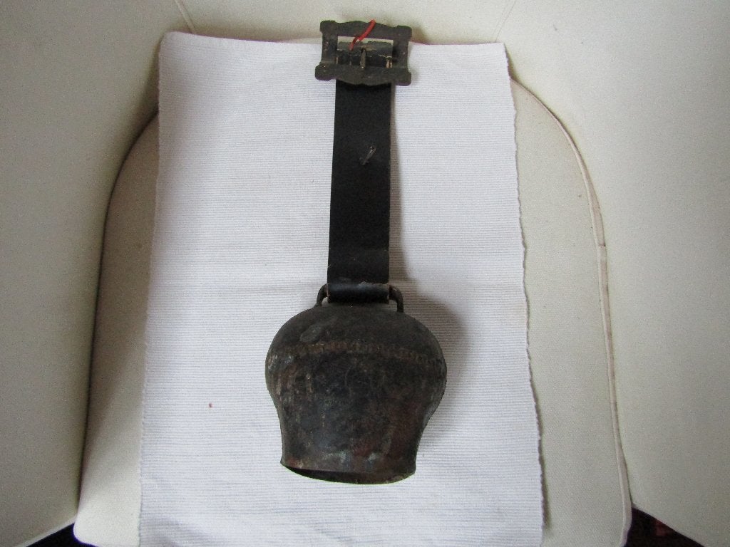 Prachtige koperen alpenbel, Antiek en Kunst, Ophalen of Verzenden, Koper