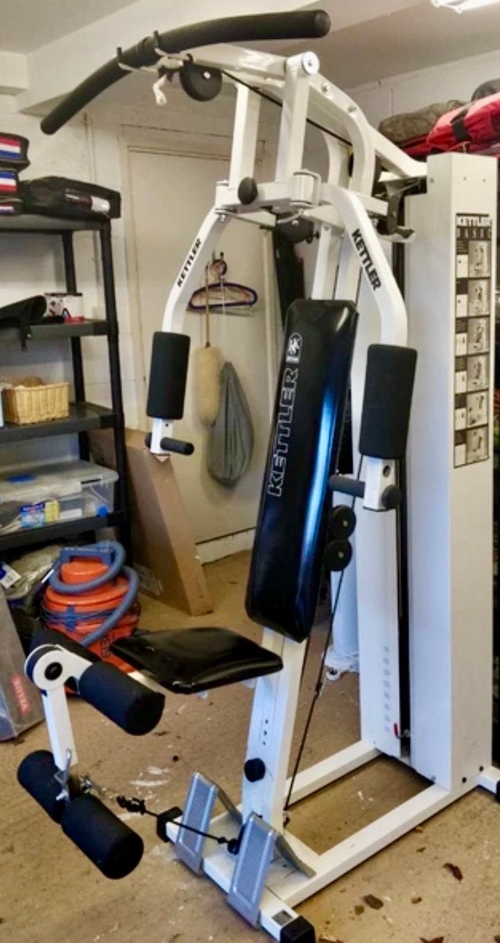 Kettler krachtstation zo goed als nieuw, Sport en Fitness, Fitnessapparatuur, Zo goed als nieuw, Krachtstation, Armen, Benen, Borst