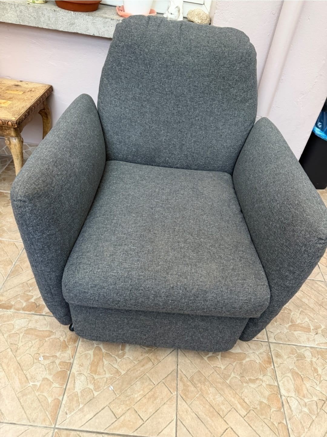 fauteuil, Enlèvement