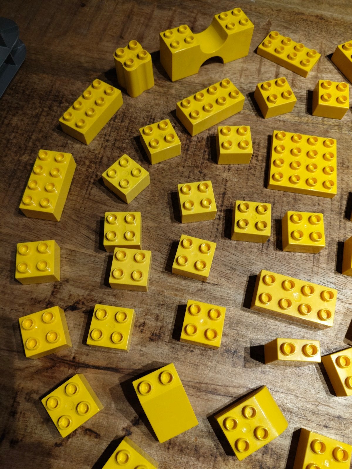 50 licht gele lego duplo blokken, Kinderen en Baby's, Ophalen of Verzenden, Duplo