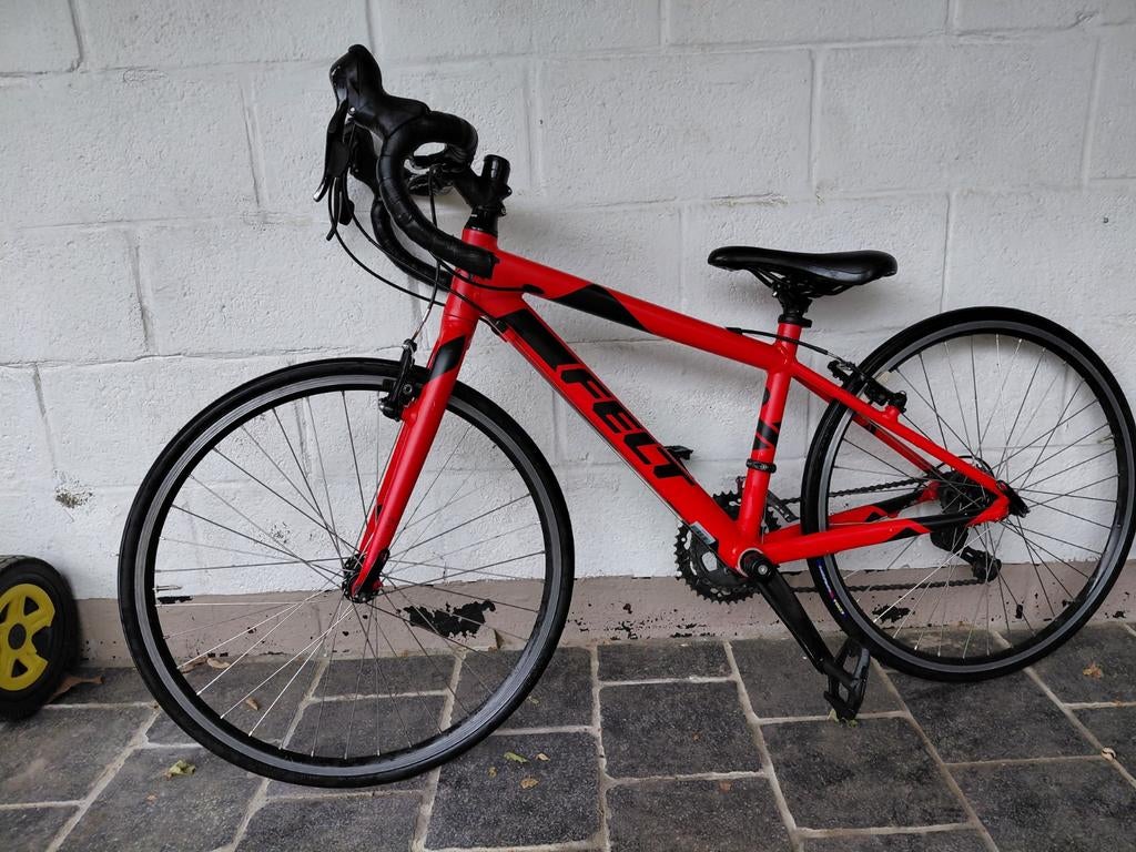 Koersfiets 24inch, Ophalen