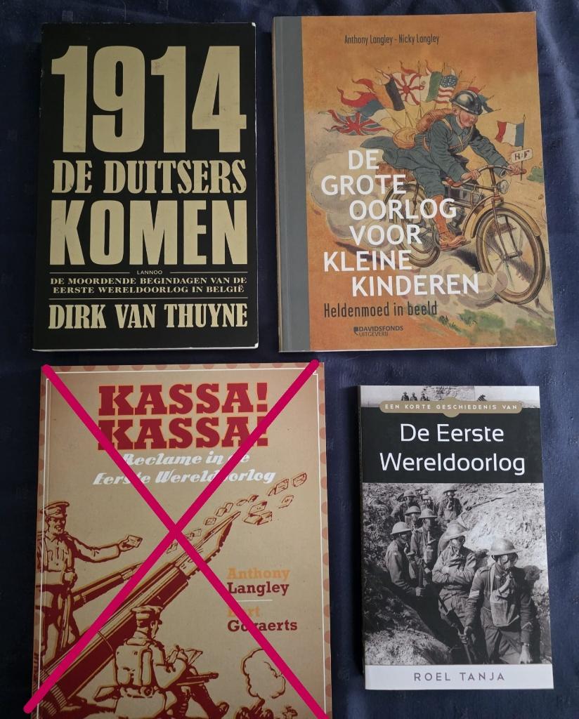oorlogsboeken ww1 en ww2, Boeken, Ophalen of Verzenden, Niet van toepassing, Zo goed als nieuw, Algemeen