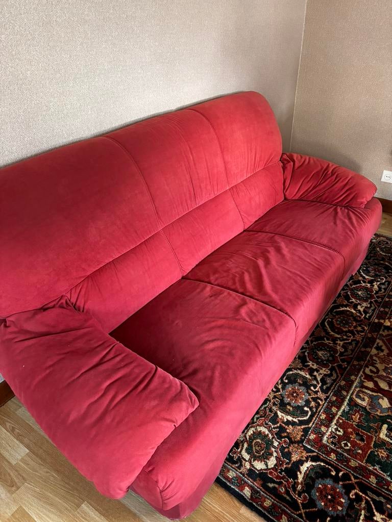 Gratis comfortable 3zit en 2x 1zit, Ophalen, Gebruikt, Driepersoons, 75 tot 100 cm