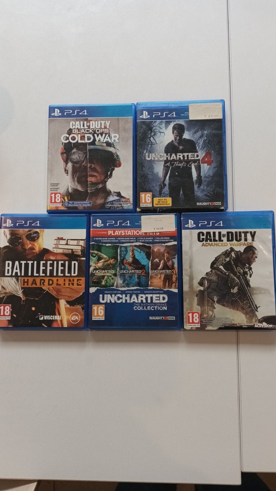 ps4 games, Ophalen