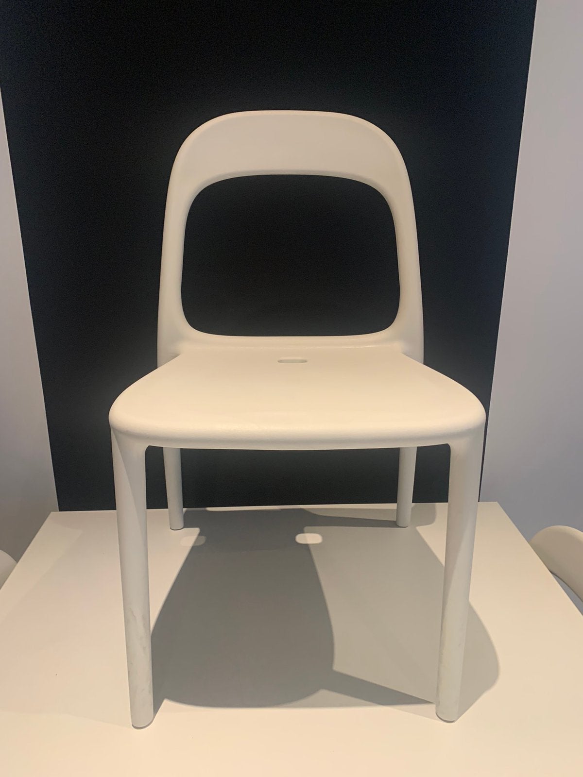 6 chaises IKEA URBAN BLANCHE, Ophalen, Kunststof, Gebruikt, Wit