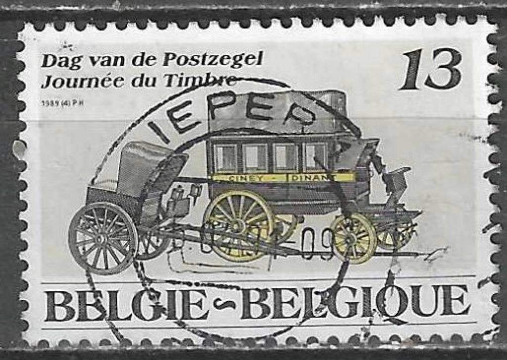 Belgie 1989 - Yvert/OBP 2322 - Dag van de Postzegel (ST), Verzenden, Gestempeld, Gestempeld