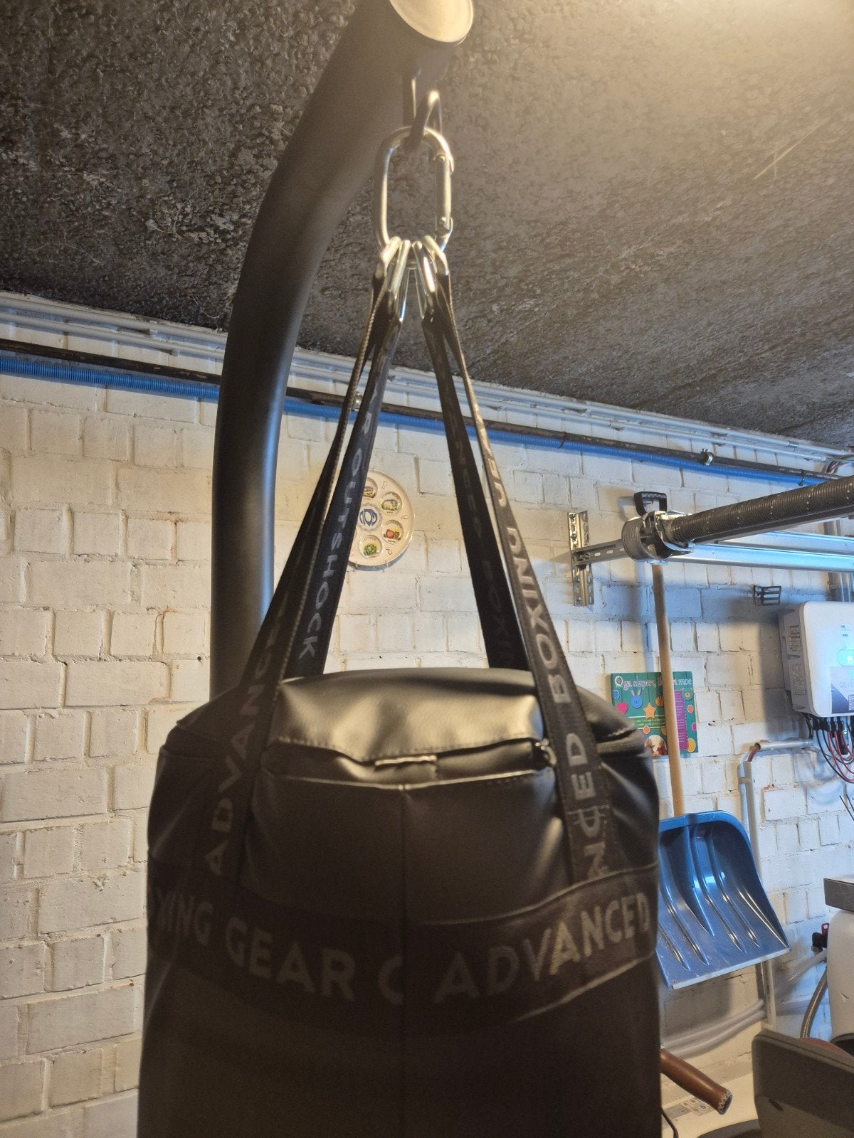 bokszak+ staander en handschoenen, Enlèvement, Comme neuf, Sac de boxe