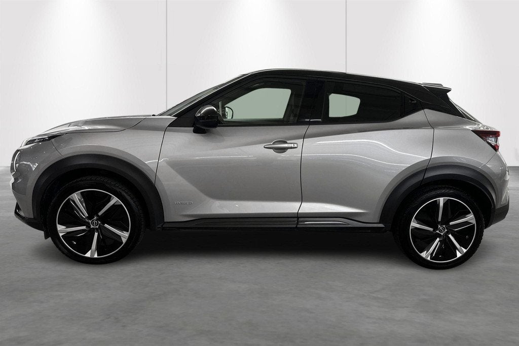 Nissan Juke 1.6 Hybrid 145 N-Design, Stof, Gebruikt, 750 kg, 4 cilinders
