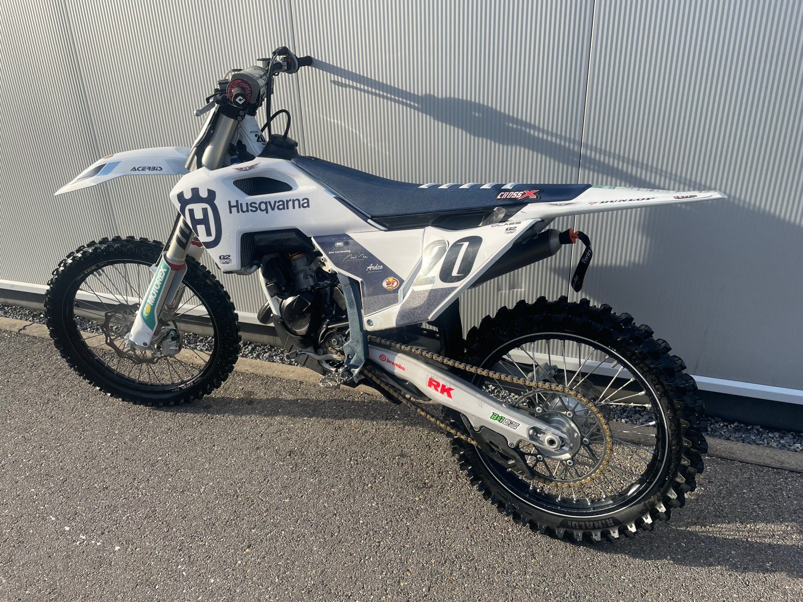 Husqvarna tc 125 heritage  editie 2024, Vélos & Vélomoteurs, Enlèvement, Utilisé