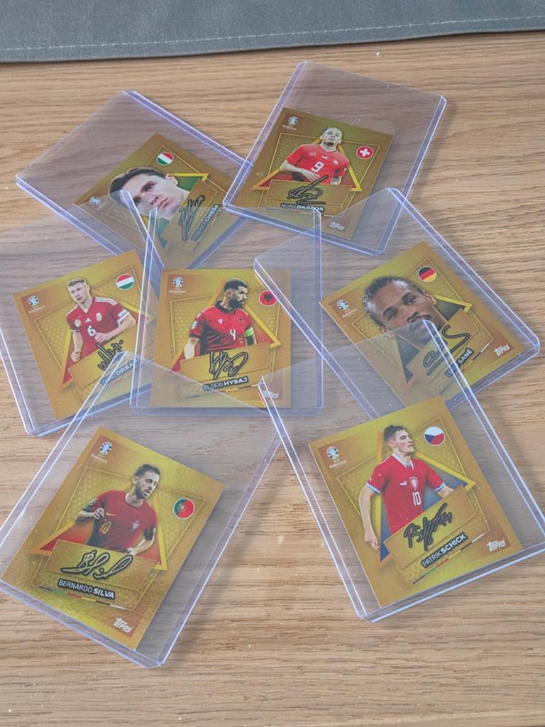 EURO  TOPPS 2024[7 SP GOUDEN STICKERS]., Enlèvement ou Envoi