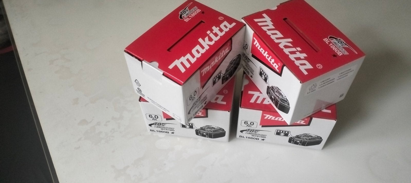 Makita remplacement batterie  6ah lot de 4, Enlèvement ou Envoi, Makita