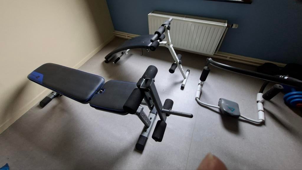 Banc de musculation, Enlèvement