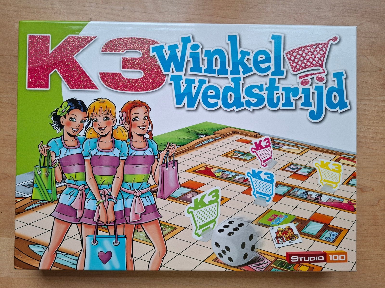 K3 winkelwedstrijd, Ophalen