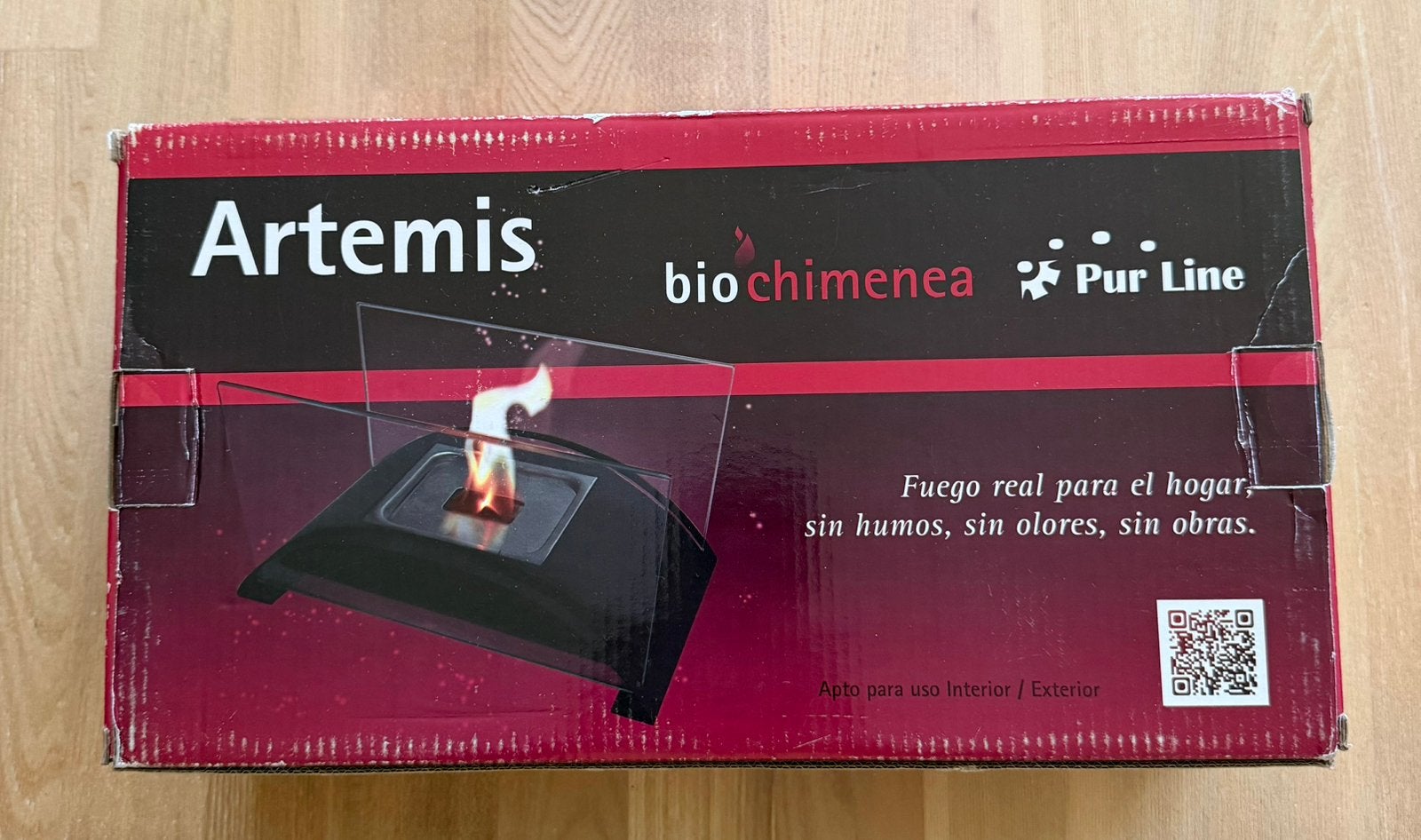 Pur Line Artemis bio-ethanol tafelhaard, Huis en Inrichting, Woonaccessoires | Overige, Ophalen, Zo goed als nieuw