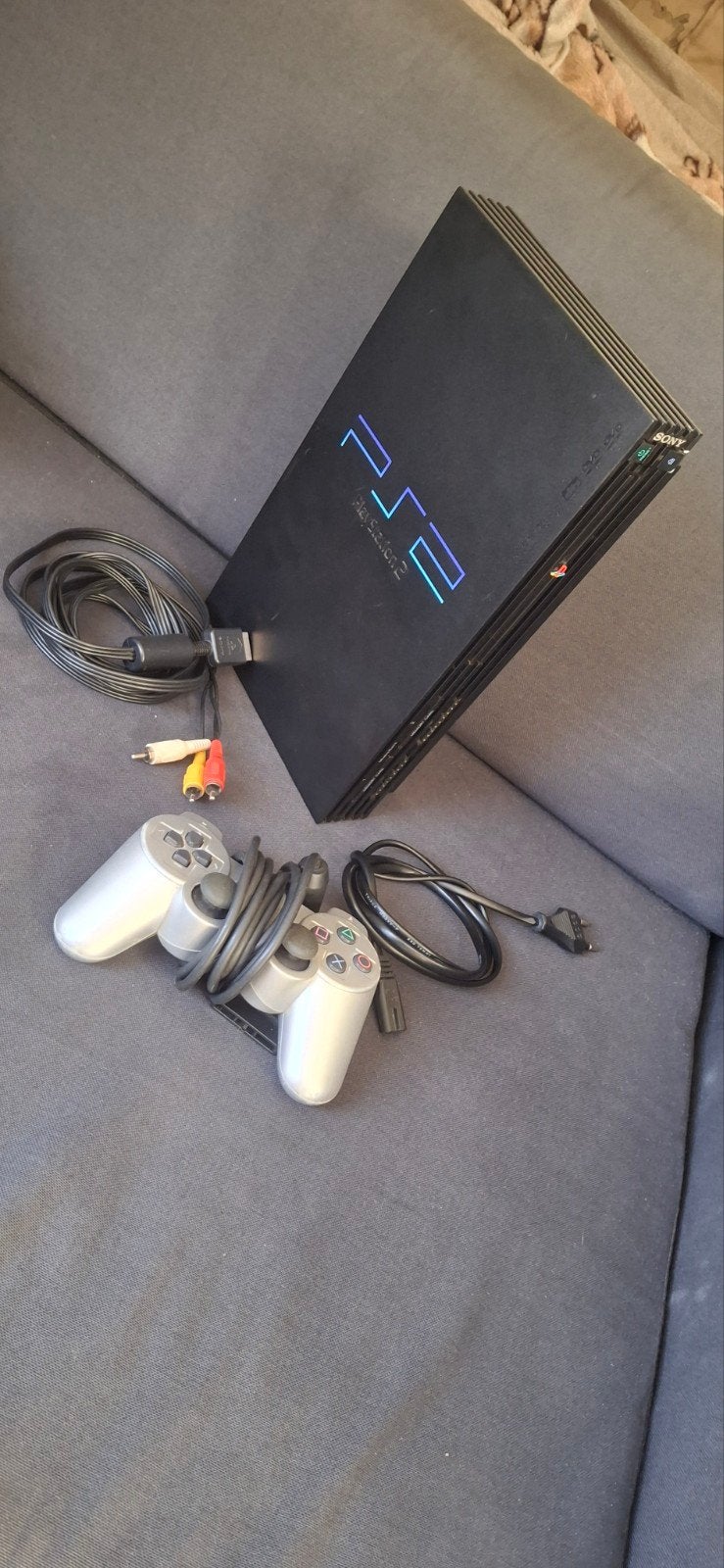 Japanse PS2 Fat SCPH-50000 + Controller, Kleine Beschadeging, Games en Spelcomputers, Ophalen