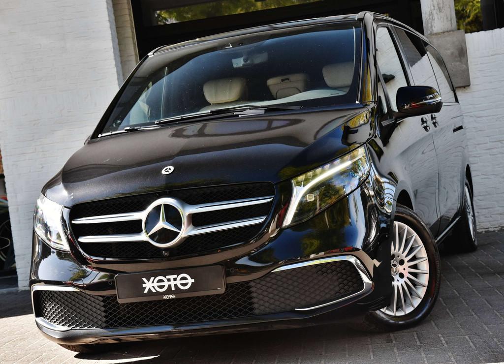 Mercedes-Benz V-Klasse 220 D LWB AVANTGARDE * LEDER / LED /, Auto's, Automaat, Achterwielaandrijving, Gebruikt, 4 cilinders