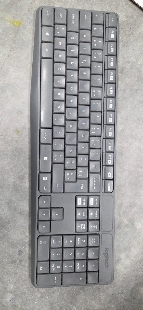 Logitech K270 draadloos AZERTY-toetsenbord, Ophalen, Azerty, Gebruikt, Draadloos