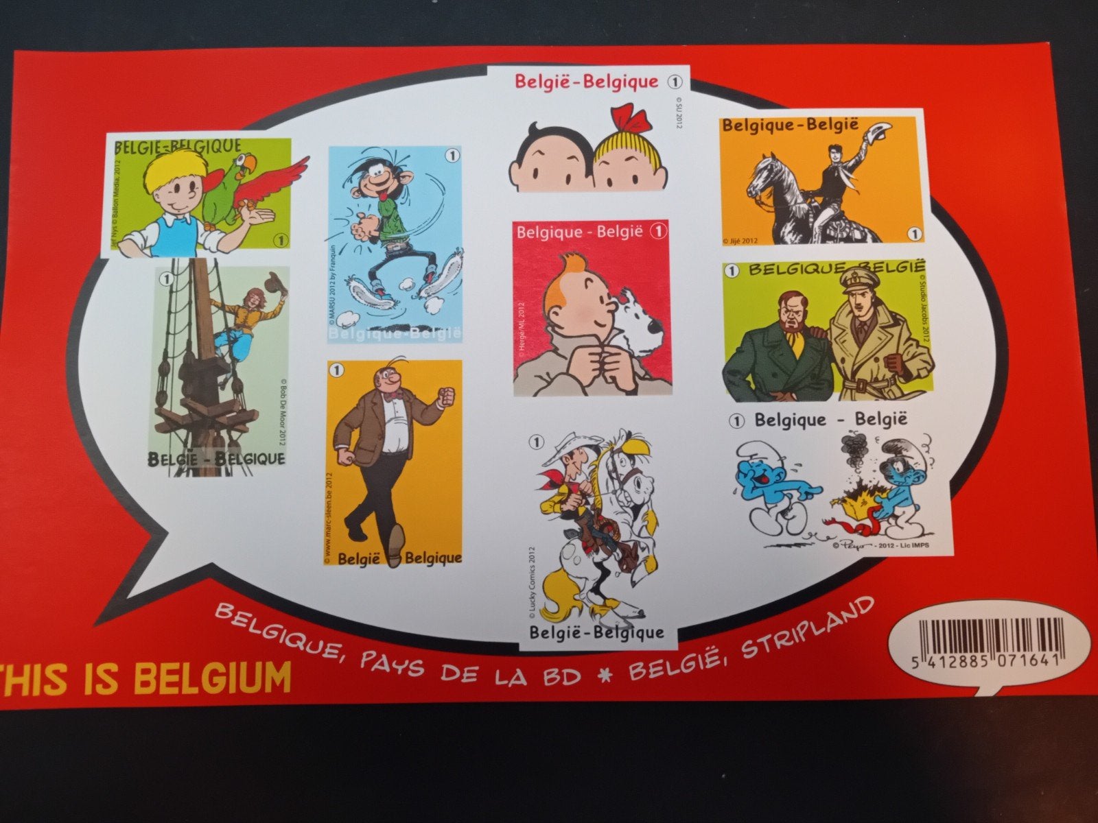 Tôle non dentée Belgique GCD 12 lot 96P, Enlèvement ou Envoi