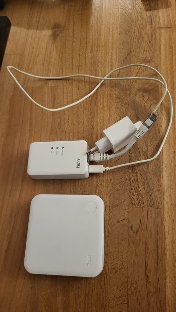 Slimme wifi thermostaat van het merk tado, Ophalen