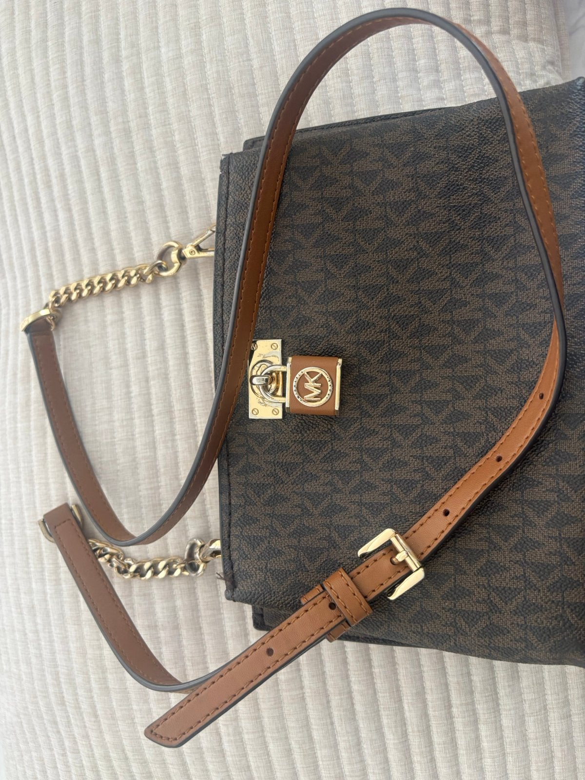 Michael Kors Tas bruine, Ophalen, Zo goed als nieuw