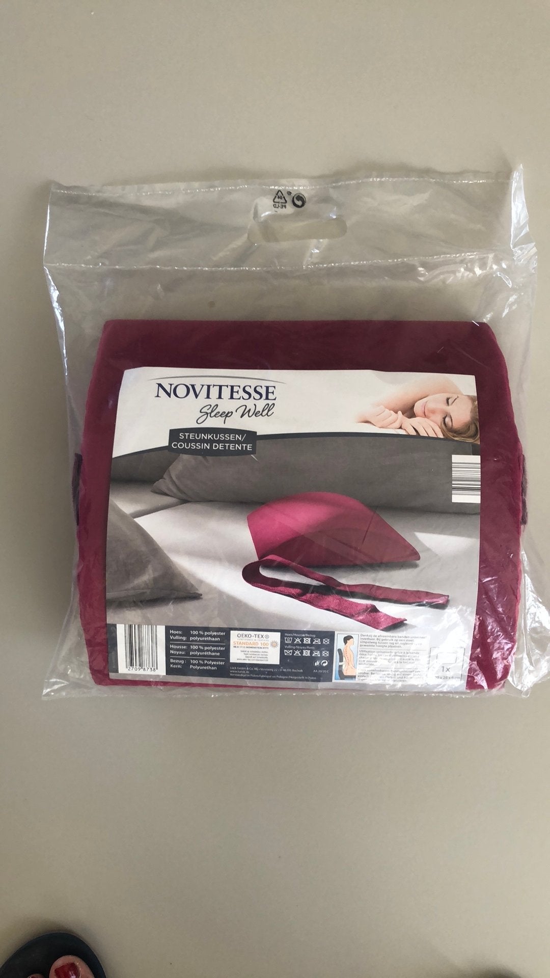 Steunkussen rug, Ophalen, Zo goed als nieuw, Steunkussen