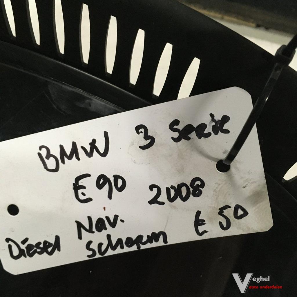 BMW 3 serie E90 diesel 2008  Navigatiescherm 65.82-9 145 102, Auto diversen, Autonavigatie, Gebruikt, -, -, Ophalen of Verzenden
