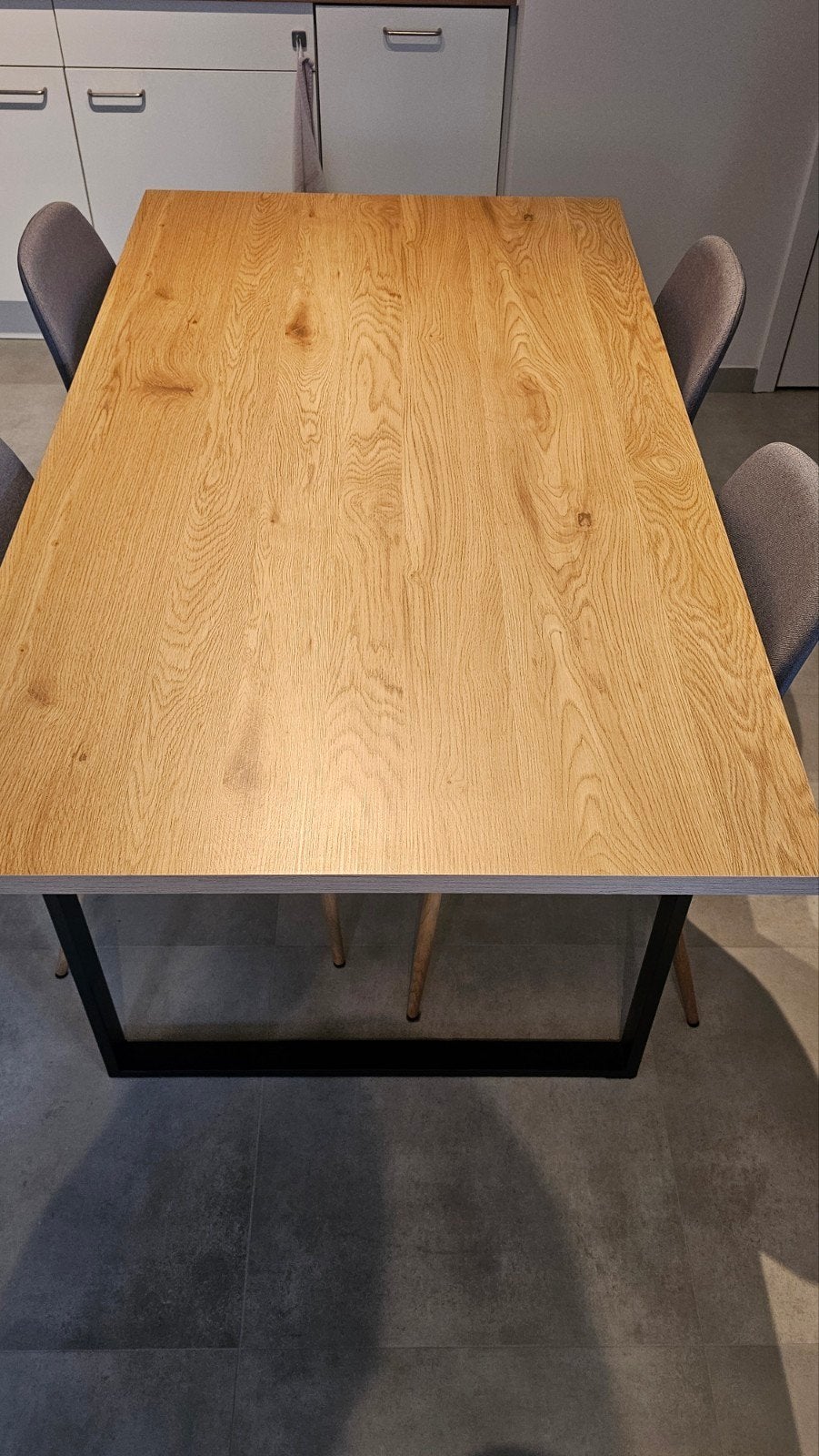 Jysk ABENRAA Eettafel 90x160, Huis en Inrichting, Tafels | Eettafels, Ophalen, 50 tot 100 cm, Zo goed als nieuw, 150 tot 200 cm
